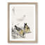 Two Japanese Greenfinch Birds by Numata Kashu - Picture Frame Painting Print-55777791-55777788