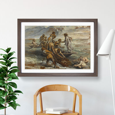The Miraculous Fish Drought by Peter Paul Rubens - Picture Frame Painting