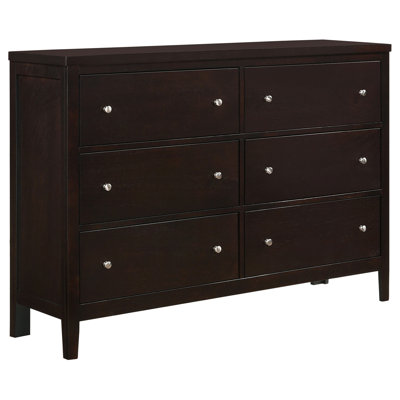 Commode 6 tiroirs Cappuccino