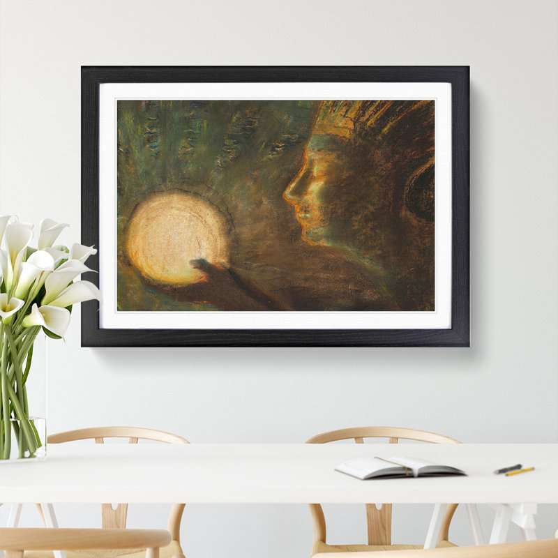 Friendship by Mikalojus Konstantinas - Framed Print, 48cm H x 65cm W x 2cm D, Black Framed
