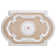 Blanco Rectangular Chandelier Ceiling Medallion