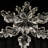6'' Crystal Holiday Shaped Ornament-2026465229