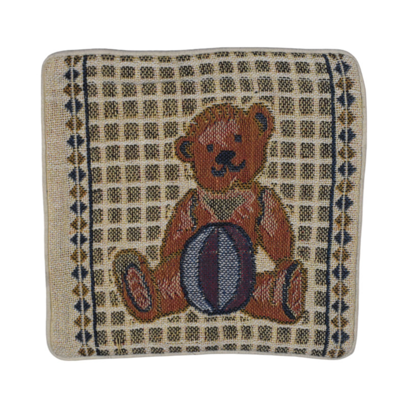 Meribelle Brown Square Throw Cushion