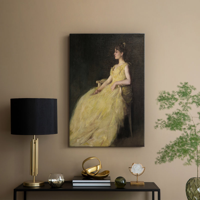 Impression de portrait rétro CXI - galerie enveloppée Cavas, H 18 po x l 12 po