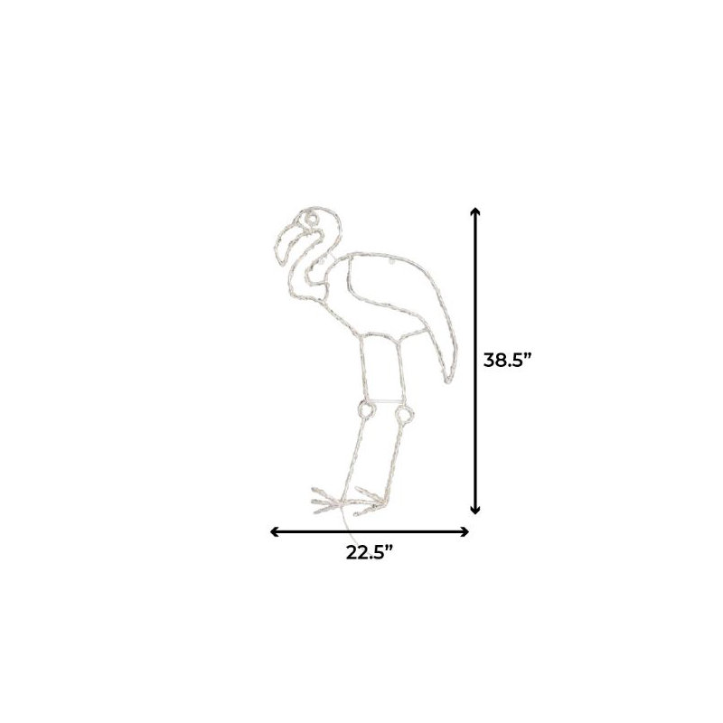 2D Flamingo: Standing