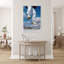 Ensemble de 1 reproduction d'art graphique sur toile tendue, "tandis que j'embrasse le ciel"-741815317