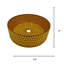 Lavabo de salle de bain rond en verre texturé 14 po Scotch - Collection Timeless-100502000-128042368