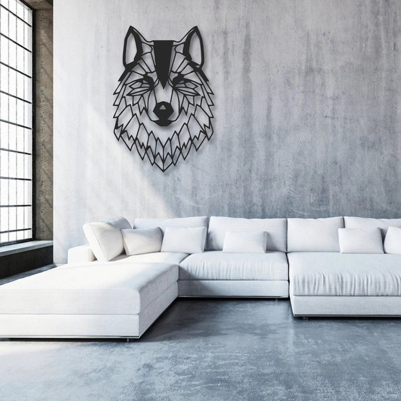 Handmade Rustic Animals Wall Decor on Metal