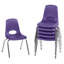 Chaise de classe empilable-129466326