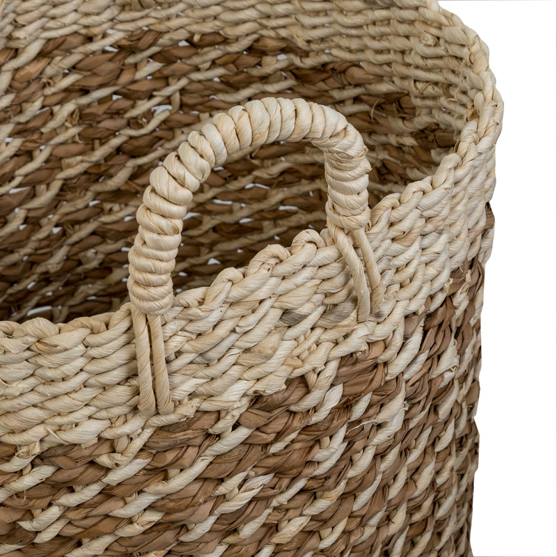 Ensemble de paniers 3 pièces en osier