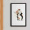 « 100 ème anniversaire de baseball » par norman rockwell, reproduction d’art encadrée