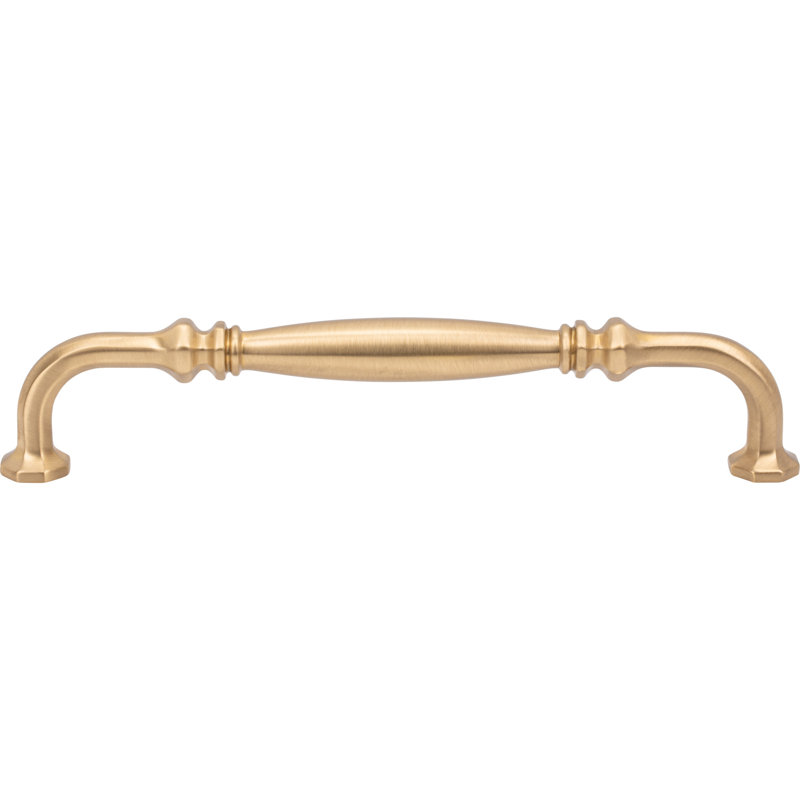 Palazzo Pull, 5 1/16", Satin Brass