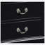 Table de chevet classique de style Louis-Philippe avec tiroirs, design traditionnel pour des meubles de chambre à coucher élégants-1028454311