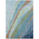 Machine Washable Indoor/Outdoor Xhevrie Blue Rug