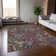 Kinslee Washable Paisley Indoor / Outdoor Rug