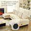 4 Seater Corduroy Sofa-254720261