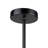 Risto -Pendant - Black - 5-Light