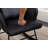 Schaghticoke PU Rocking Chair with Ottoman-87285842