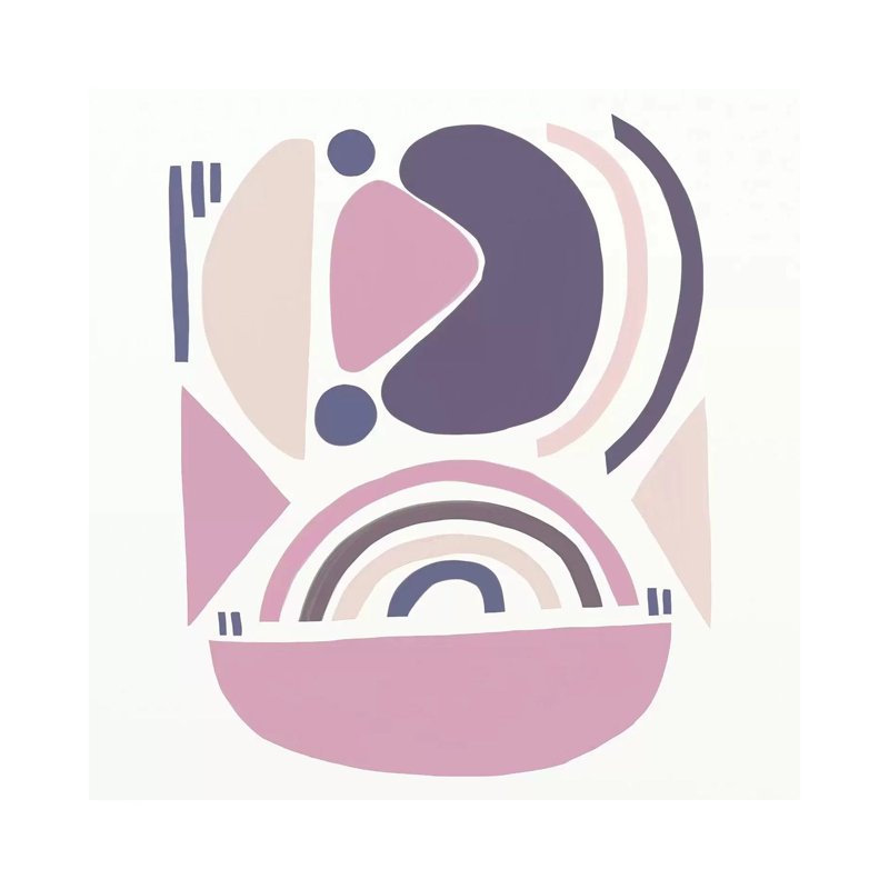 Abstract Noahs Ark by Leah Straatsma - Print on Canvas, 93.98cm H x 93.98cm W x 3.81cm D, Wrapped Canvas
