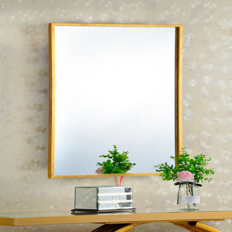 Metal Rectangle Wall Mirror