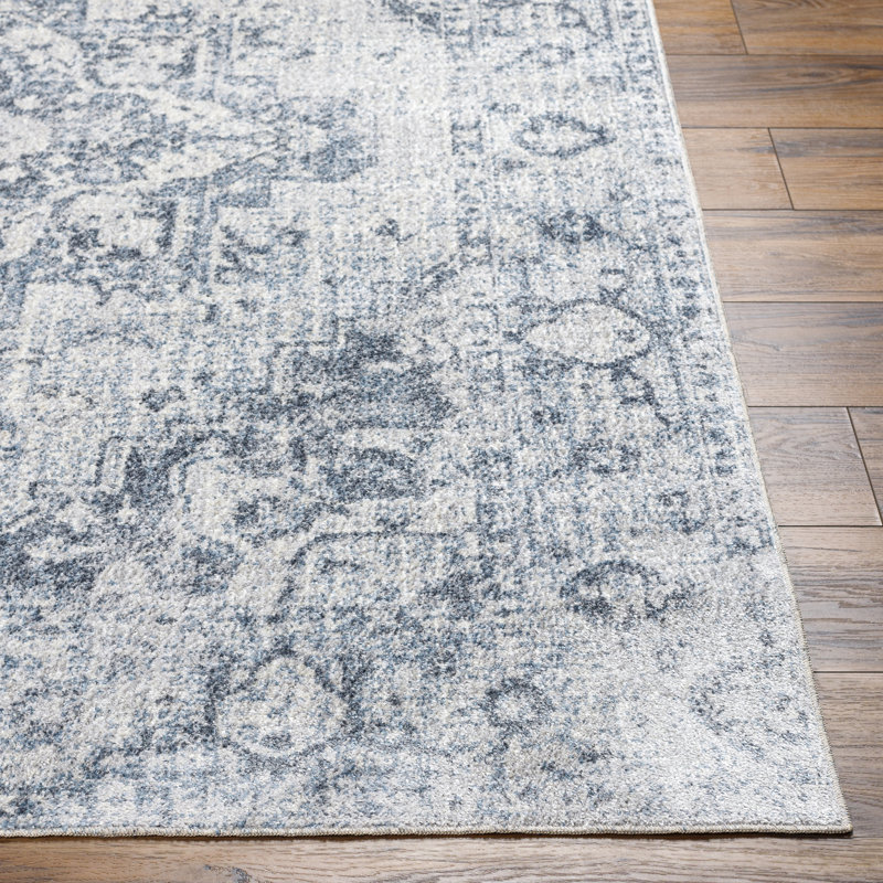 Oceana Oriental Gray Area Rug, Rectangle 9' x 12'