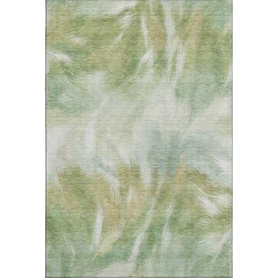 Premium Machine Washable Mayfield AMF2096 Abstract Rug
