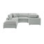 Canapé modulaire 6 pièces Hertel