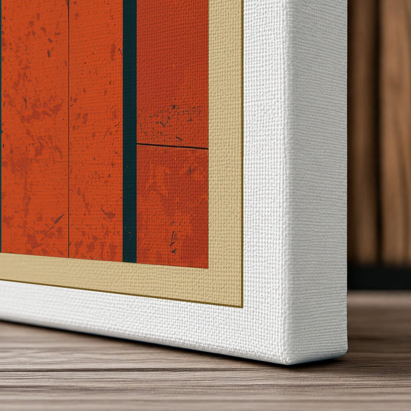 Urban Geometry Modern - Wrapped Canvas, 24x16 - 61.0 x 40.6 cm, White Border