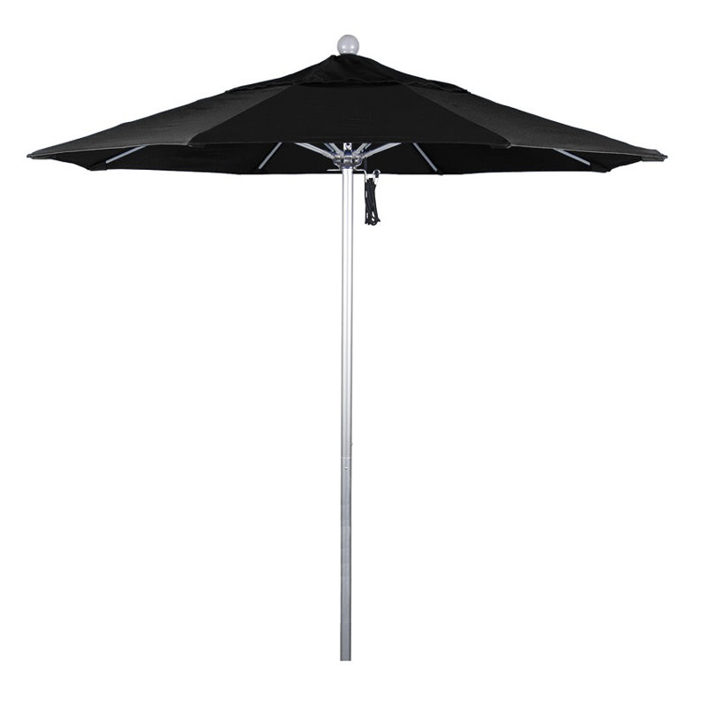 Parasol de marché octogonal 7 pi Anadarko, Noir
