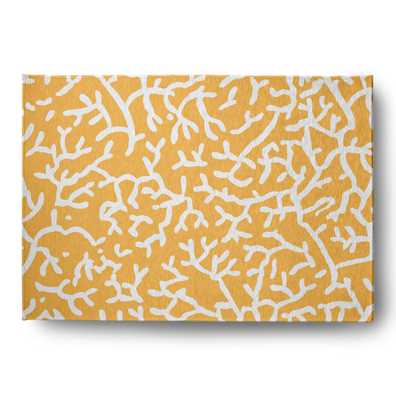 Kiara Chenille Abstract Indoor Rug, Rectangle 5' x 7'