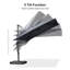 274cm X 365cm Rectangular Cantilever Parasol-436407683