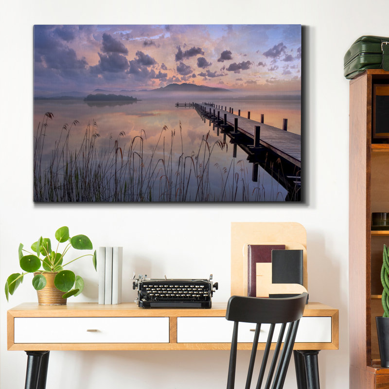 «Purple Haze», reproduction de photo sur toile tendue, H 60 po x l 40 po x P 1 po
