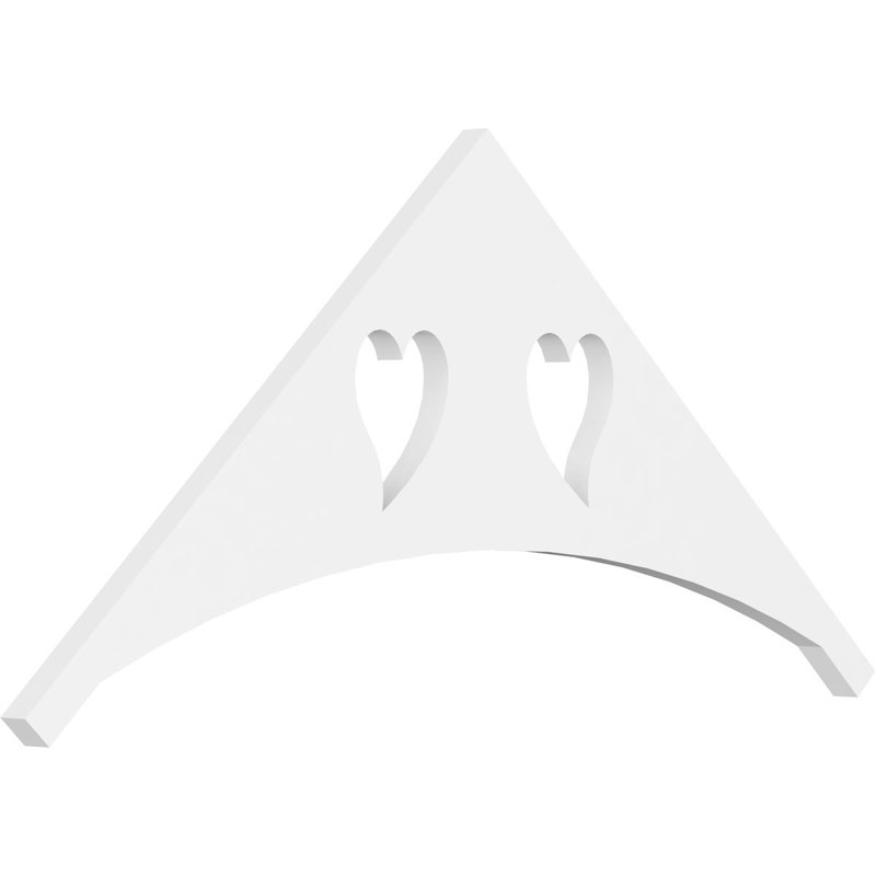 Fronton en uréthane Winston Signature, brun clair apprêté, H 16,5 po x l 36 po x P 1 po, 11/12