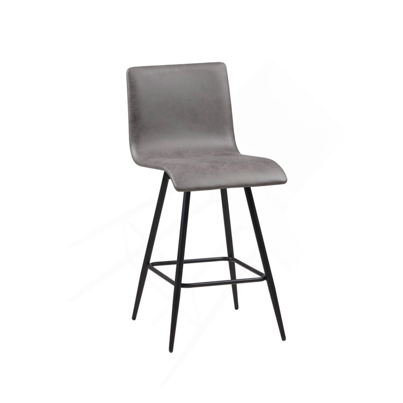 Tabouret de comptoir en similicuir