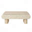 Table basse à plateau relevable, bureau moderne en bois avec rangement caché