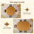 Round Extendable Dining Table Set For 4-6 People-770762731