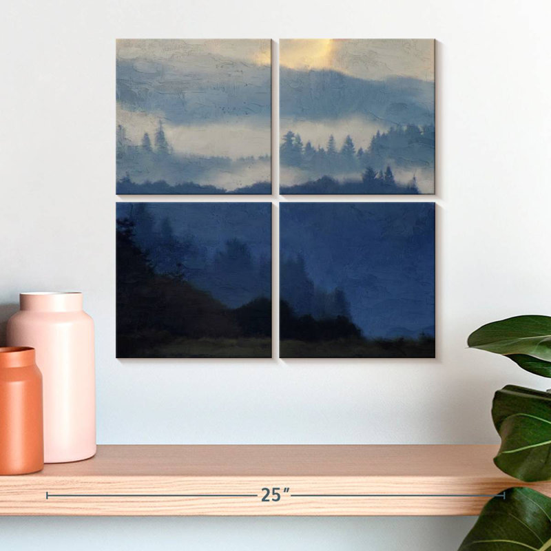 Alvord Mountain Range, 18" H x 18" W