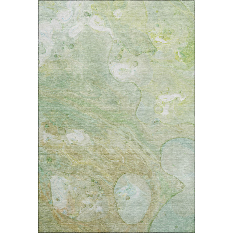 Premium Machine Washable Mayfield AMF1941 Abstract Rug, Rectangle 10' x 14'