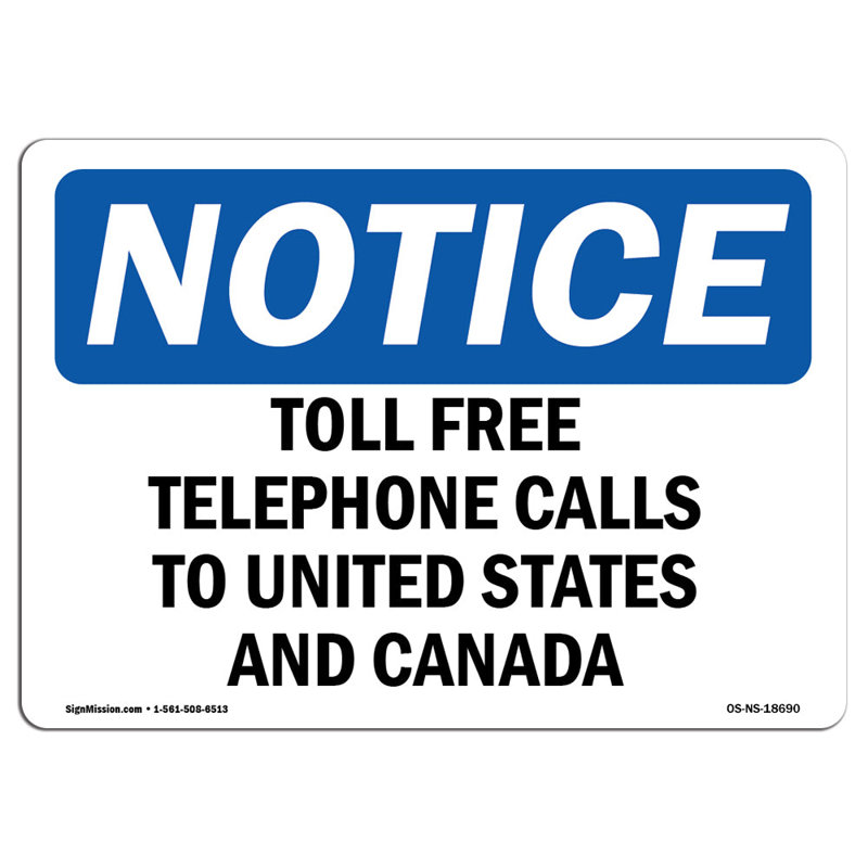 Notice Sign