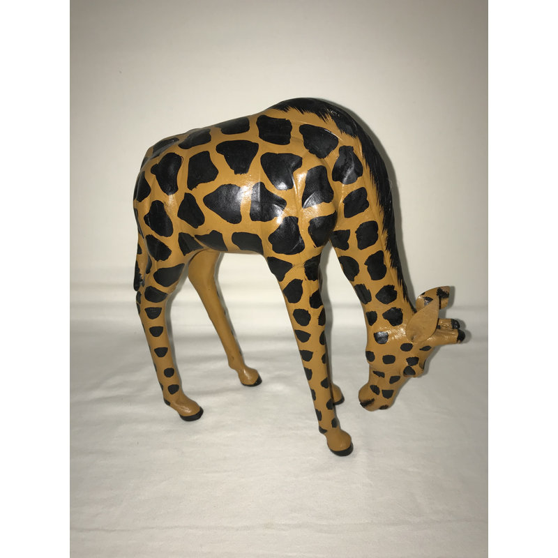 Statue giraffe pâturage Hysley, H 9,75 po x l 11 po x P 3,5 po