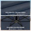 Parasol suspendu d'extérieur suspendu, parasol de patio-763914360