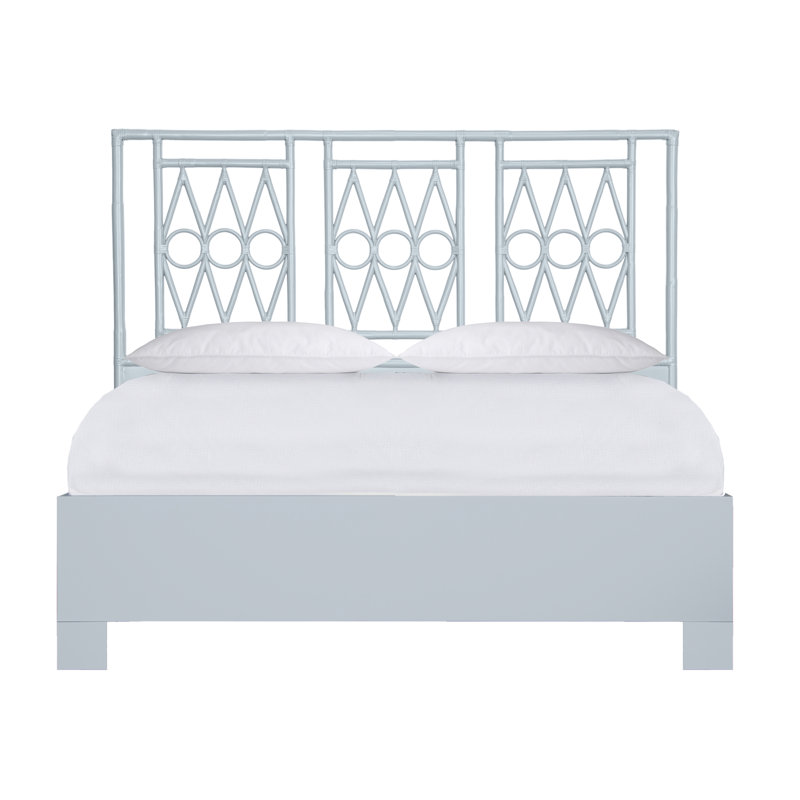 Michelle Platform Bed, King, White