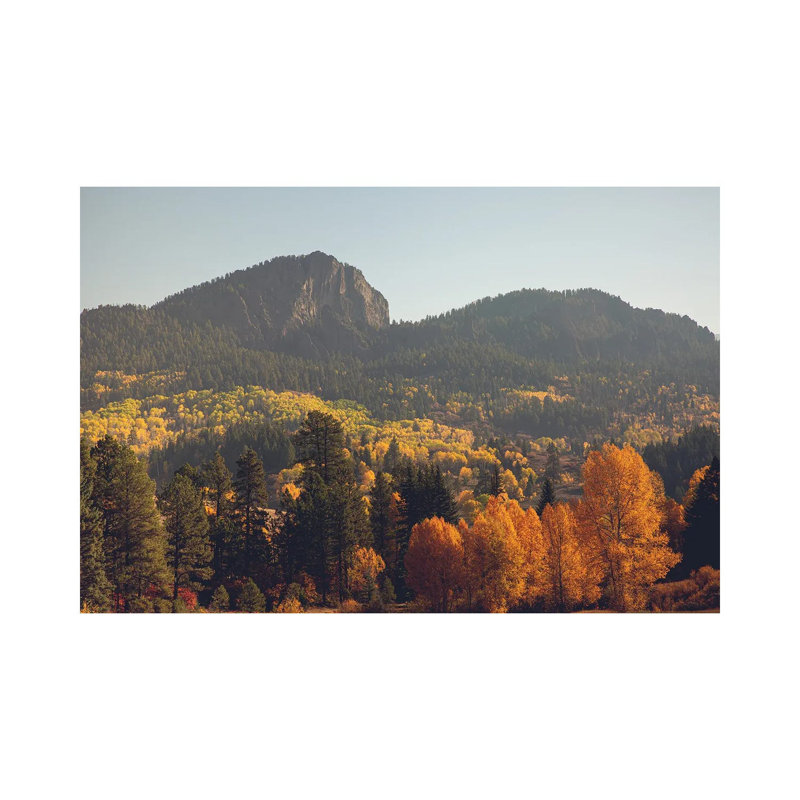 Colorful Colorado Autumn in the Mountains 1 Piece Wrapped Canvas Wall Art, 66.04 cm H x 45.72 cm W x 1.91 cm D