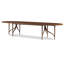 Carrier And Company Oval Walnut Wood Dining Table