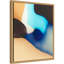 Reproduction d'art sur toile encadrée "Interlocking Colors VI" par Alonzo Saunders-102458573