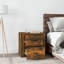 Kenneisha 50cm W Manufactured Wood Bedside Table-1135173337