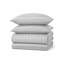 Striped Microfiber Complete Bedding Set | Duvet Cover, Deep Fitted Sheet & Matching Pillowcases-120238804-120238805