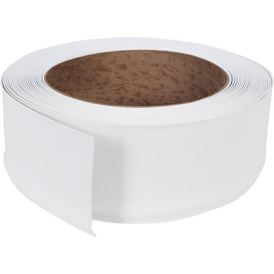 Garniture de base murale en vinyle blanc
