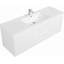 Meuble-lavabo flottant 60 po avec lavabo, armoire de rangement murale avec lavabo à surface solide et tiroirs à fermeture en douceur entièrement assemblés