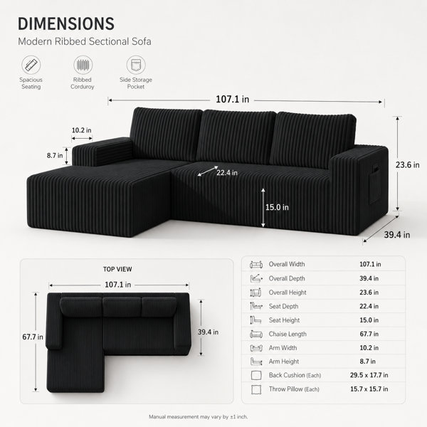 Dimensions du produit